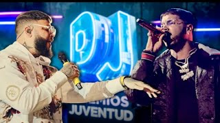 Anuel AA y Farruko se preparan para su primera presentación en lo Premios juventud 2019