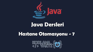 Java Dersleri #125 - Java ile Hastane Otomasyonu Yapımı | 7