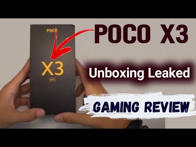 POCO X3 Unboxing Leaked | Full review and First Impression | Rude Guruji class=