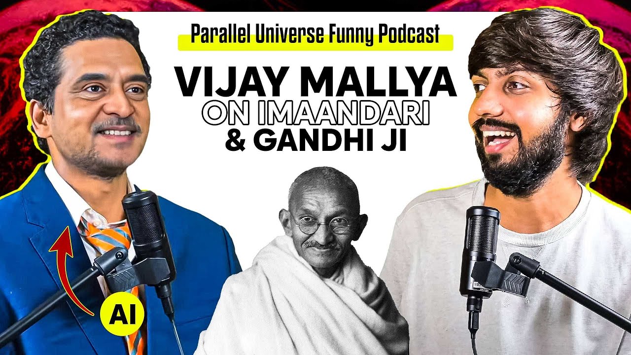 Vijay Mallya is too Honest in our universe | Parallel Universe | Fake Podcast | Darshil Kasundra