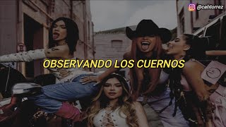 POCAH, MC MIRELLA, LARA SILVA, TAINÁ COSTA - Passando o Rodo (Español)