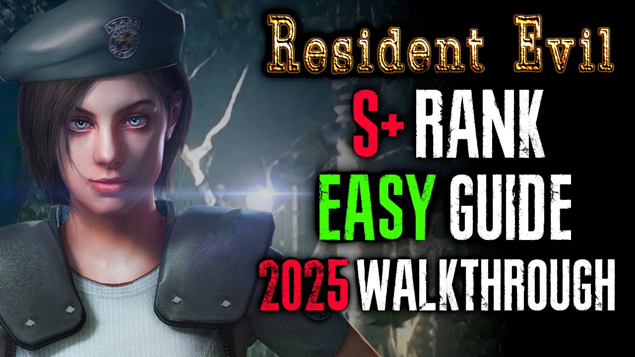 Resident Evil HD Remaster Jill Walkthrough Guide (How To Unlock Infinite Launcher)