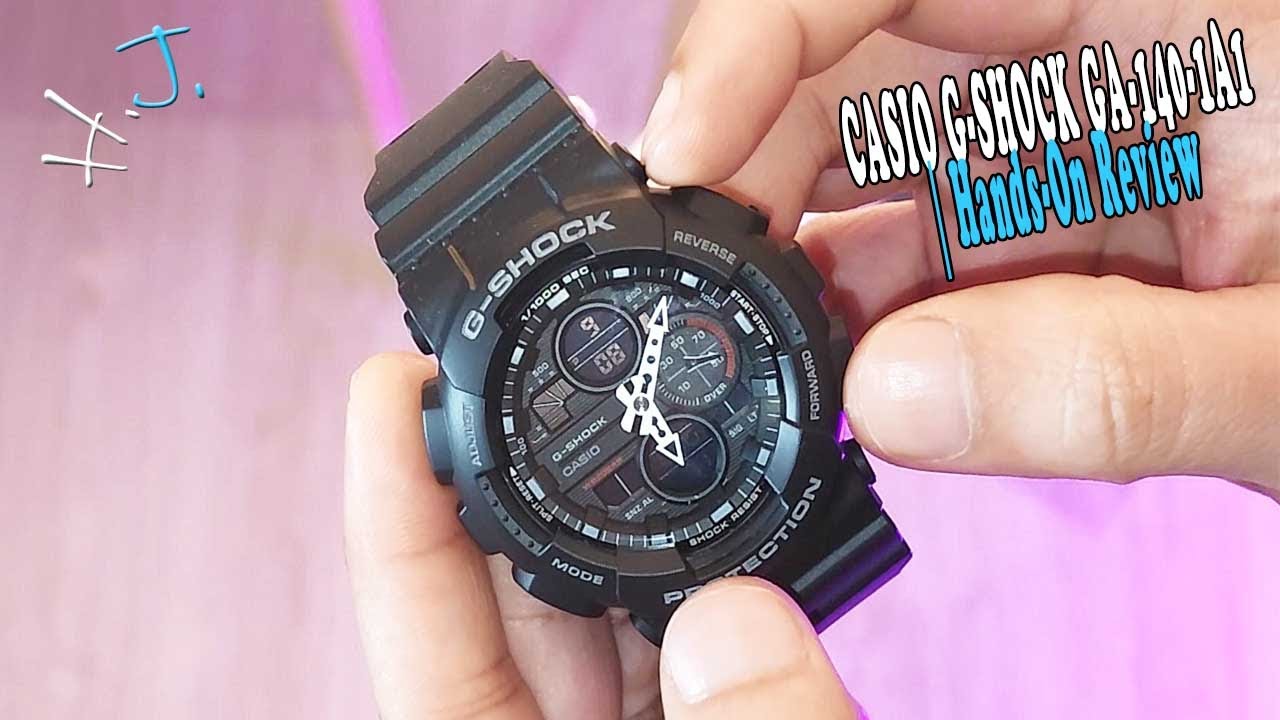 CASIO G-SHOCK GA-140-1A1 | Hands-On Review ⌚ - YouTube