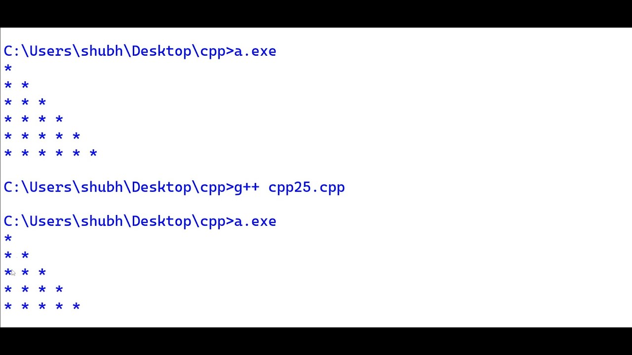 Pattern Printing in C++| #CodingByRam - YouTube