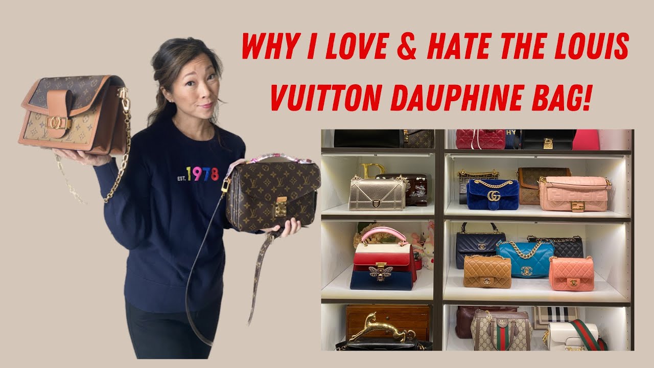 LOUIS VUITTON DAUPHINE MM BAG COMPARISON WITH POCHETTE METIS - WHICH BAG IS  BETTER? 