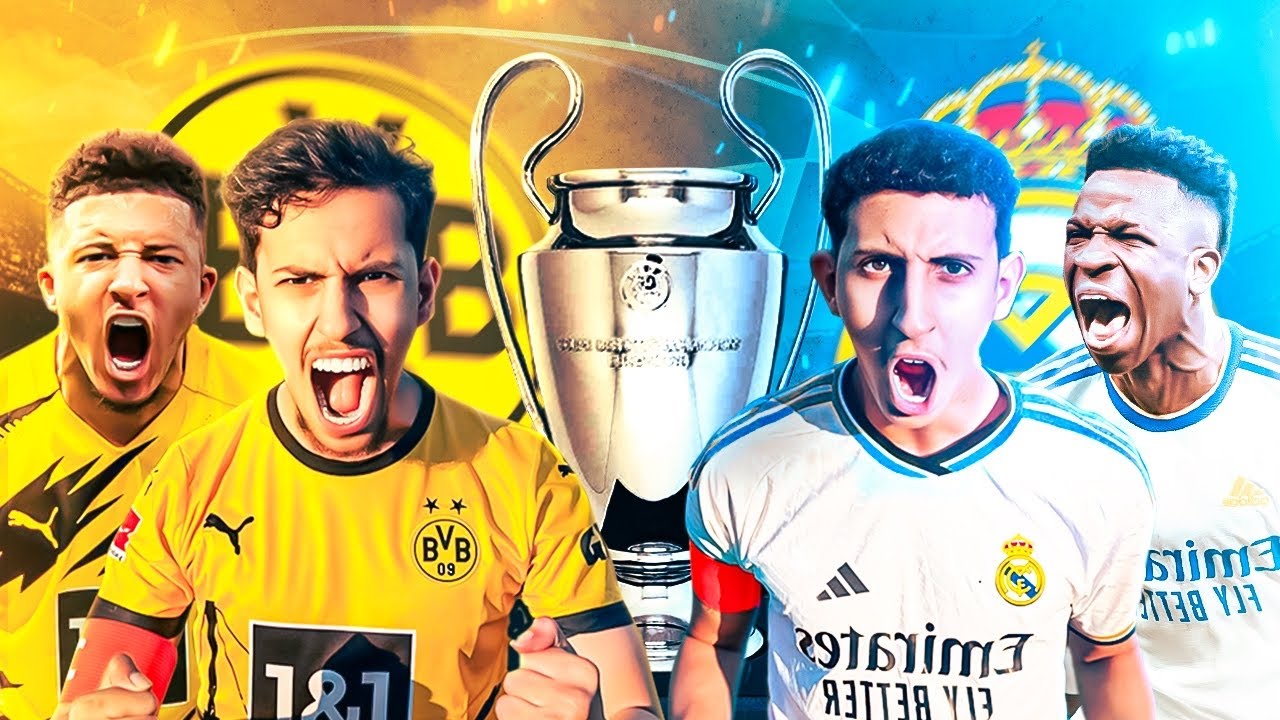 DE CHAMPIONS LEAGUE FINALE VOETBAL CHALLENGE 🏆⚽