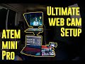 Ultimate Webcam Setup using the ATEM mini pro, cinema camera, teleprompter and much more.