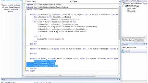 ITEC220 VB.NET Mobile Apps -Send Email Part 1 of 2