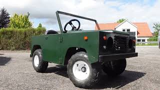 Power Wheels Land Rover 110cc test drive Land Rover Defender Power Wheels