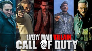 EVERY MAIN VILLAIN/ANTAGONIST in CALL OF DUTY and HOW IT ENDS [ Modern Warfare - Black Ops Cold War]