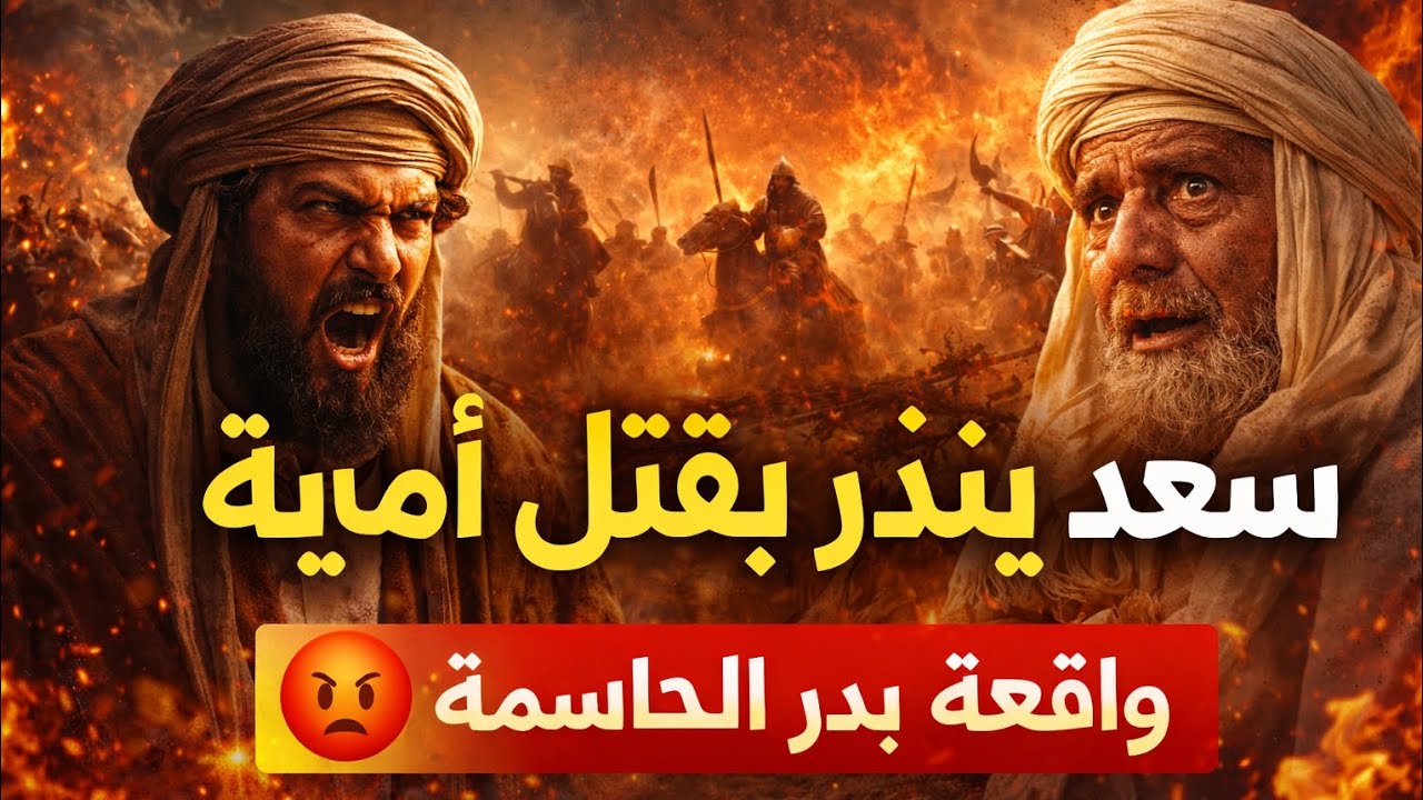 🔥 نبوءة تحققت في بدر! قصة سعد وأمية التي هزّت قريش|AProphecyFulfilledatBadrThe StoryThatShookQuraysh