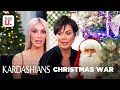 The Kardashians Fighting Over Christmas Decorations | Keeping Up With The Kardashians