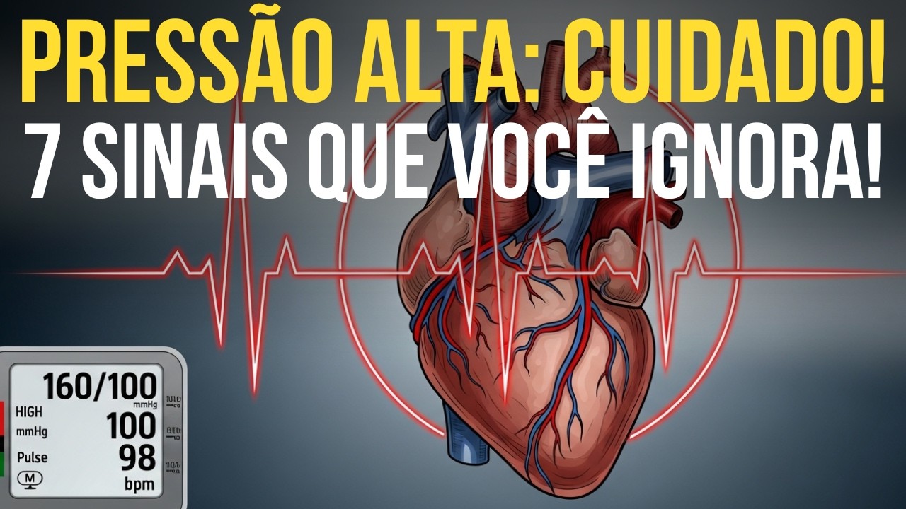 PRESSÃO ALTA: O Assassino Silencioso! Descubra 7 Sinais de Alerta e Como Proteger seu Coração!