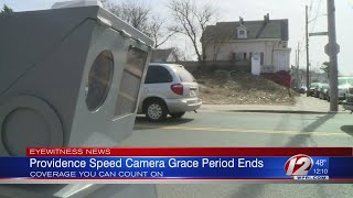 Providence speed cameras grace period ends