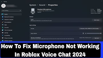 How To Fix Microphone Not Working In Roblox Voice Chat 2024