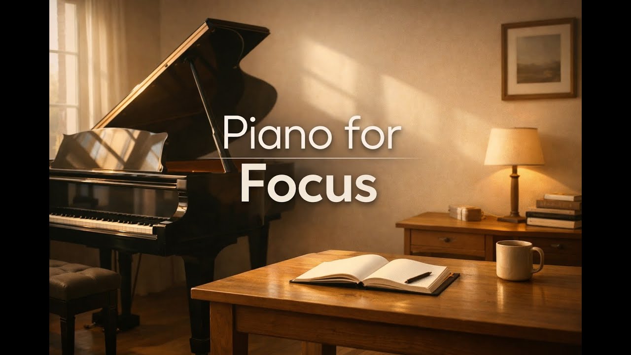 Soft Piano Music for Relaxation, Anxiety Relief & Inner Peace _ Calm Piano Music