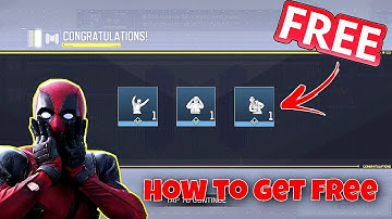 how to get free emote