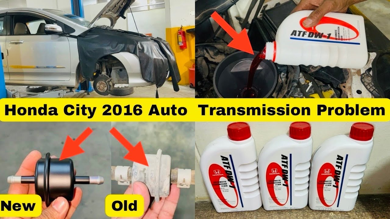 Honda City 2016 Auto Transmission Jerking Diagnosis and Repair YouTube