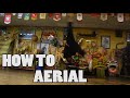 HOW TO CARTWHEEL WITH NO HANDS - AERIAL TUTORIAL