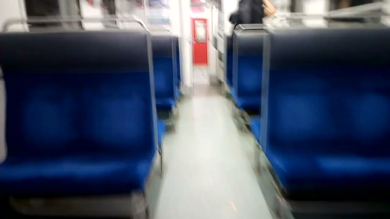 18.01.2023 EN57-1827 dźwięk EN57 i wnętrze Gdynia Główna - Grabówek kibel pkp skm