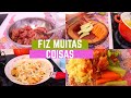 CARDÁPIO SEMANAL | UM DIA DA NOSSA ALIMENTAÇÃO | ALMÔNDEGAS PRA CONGELAR