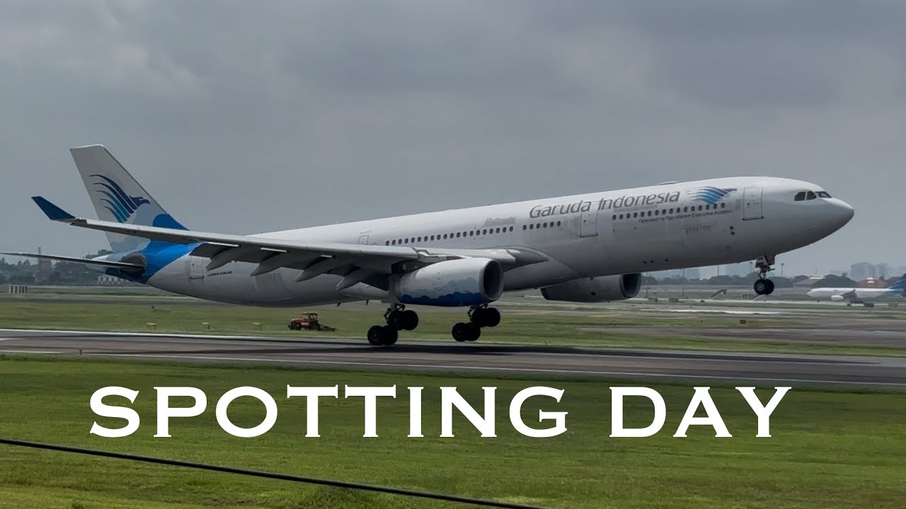 Plane Spotting 2026 Soekarno international Airport