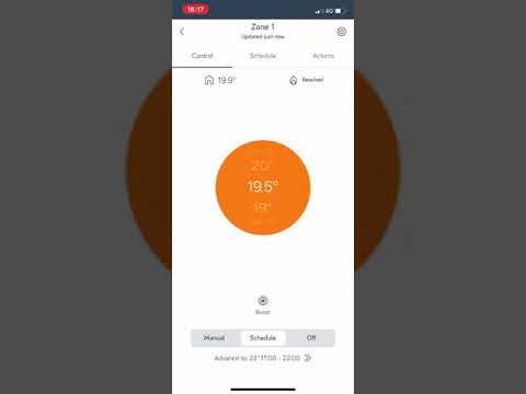 How to use the Hive smartphone app for your heating on a combi boiler