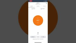 How to use the Hive smartphone app for your heating on a combi boiler screenshot 3