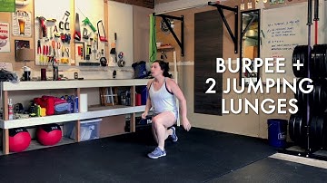 Burpee Jumping Lunges