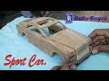 How to make a miniature wooden "ROLLS ROYCE ."