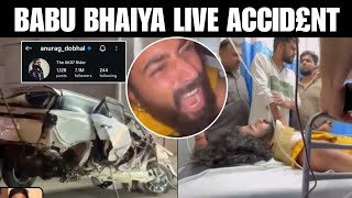 Uk07 Rider Live Accidnt Babu Bhaiya Anuraj Dobhal Instagram Live Uk07 Latest News