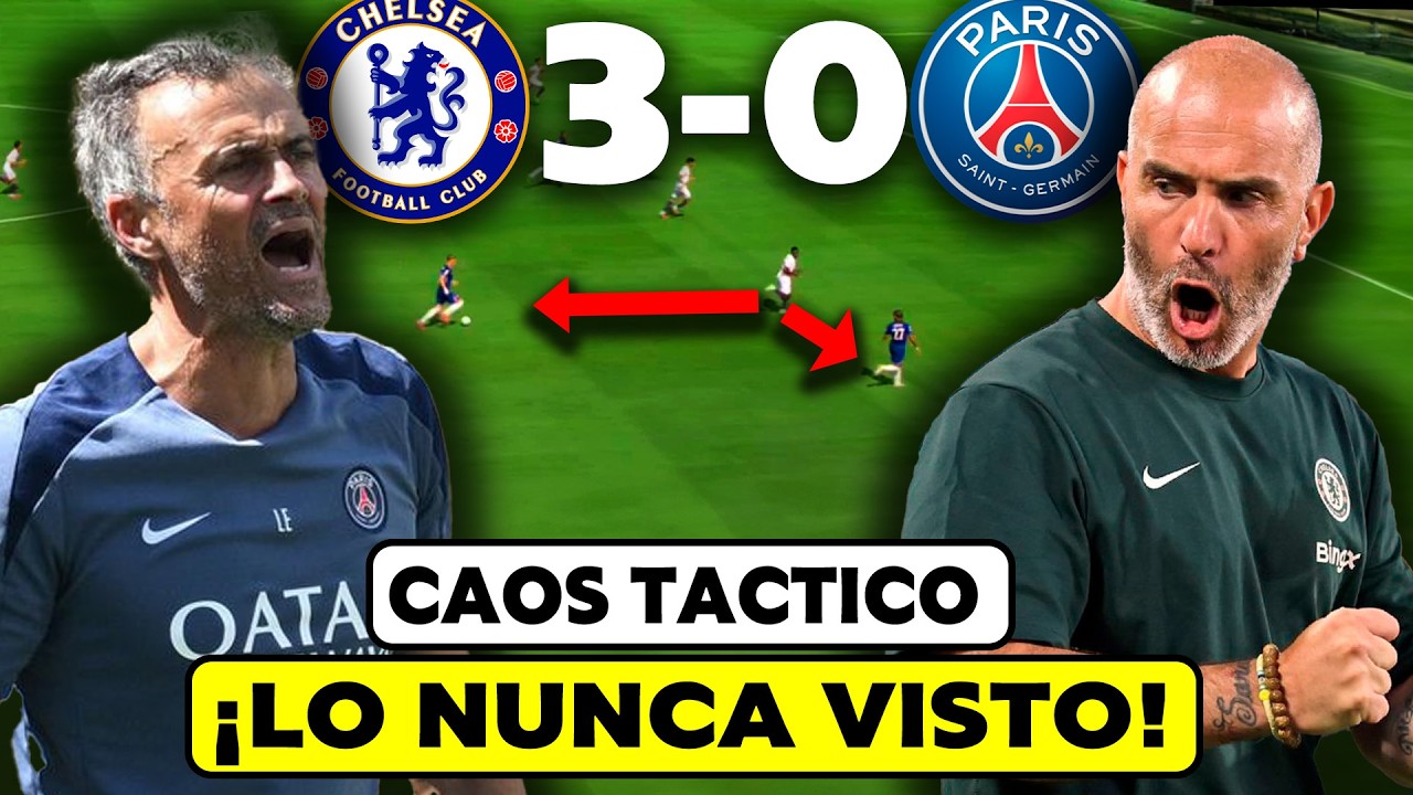 El Plan Maresca: Así se gana al PSG de Luis Enrique