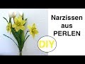 NARZISSEN aus PERLEN. Annas Perlen