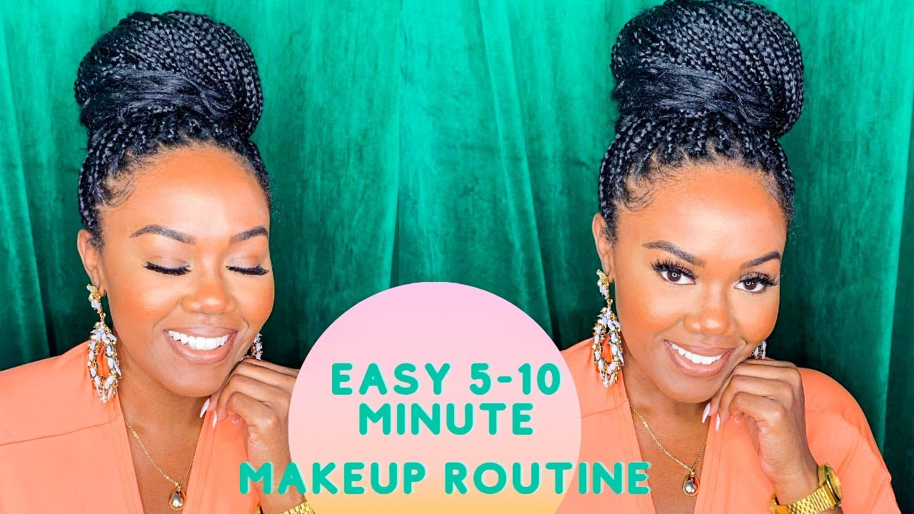 5 Minute Everyday Makeup Routine - YouTube