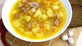 Гороховый суп с копченостями Очень аппетитно и сытно Гороховый суп с копченостями Очень аппетитно и сытно