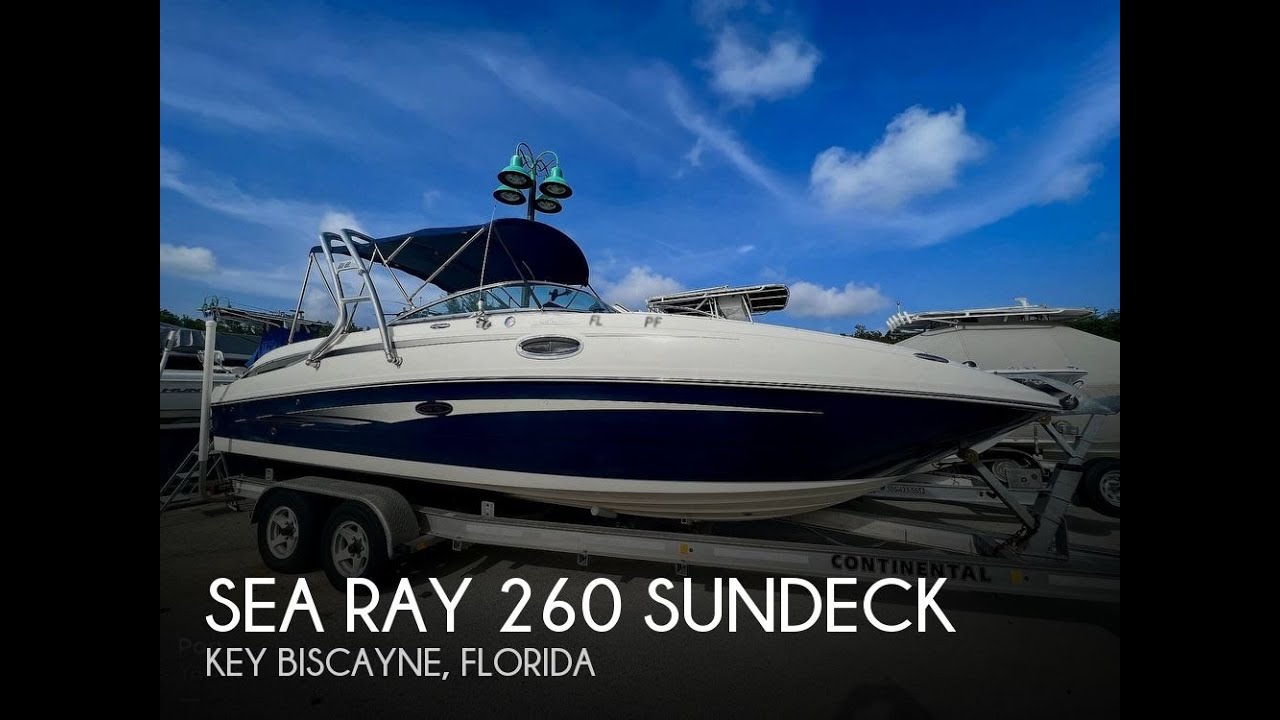 [SOLD] Used 2012 Sea Ray 260 Sundeck in Key Biscayne, Florida