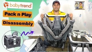 Baby Trend Pack and Play Disassembly (Baby Trend Nursery Center Disassembly) [Baby Trend Playard]