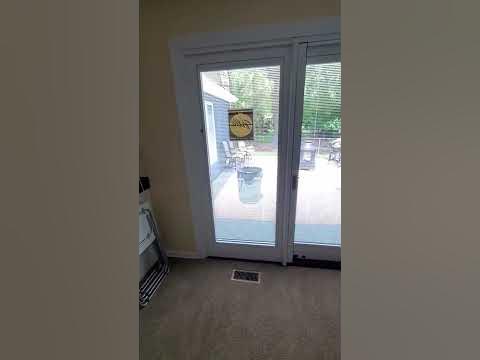 Pella sliding door - YouTube