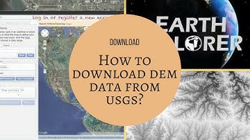 DOWNLOAD : How to download dem data from usgs?