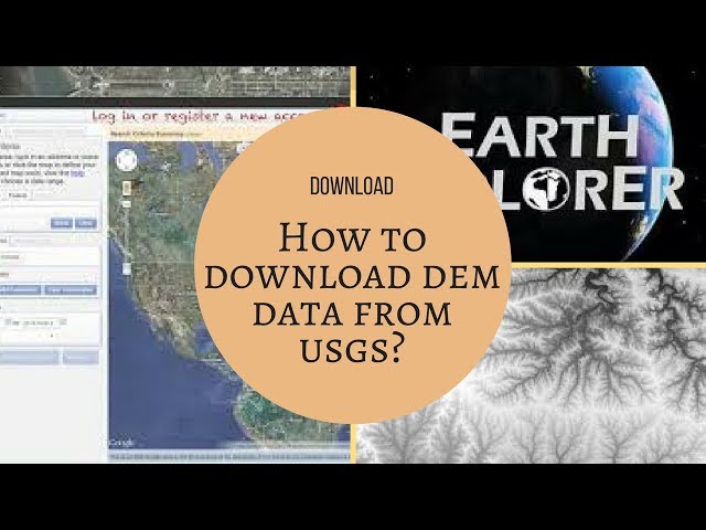 DOWNLOAD : How to download dem data from usgs?