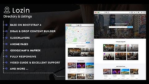 Lozin - Directory & Listing Drupal 9 Theme - Change Map Style