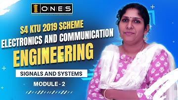 S4 KTU 2019 Scheme QP Solution | ECE | SIGNALS & SYSTEMS  | ECT 204 | MODULE 2 | 2023 | ONES