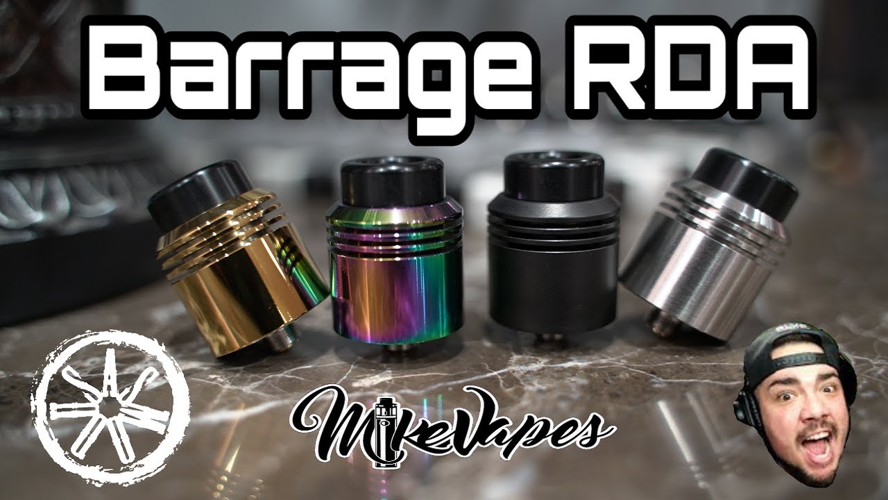 sub ohm tank vs rda asMODus Barrage RDA By VapingWithThesis