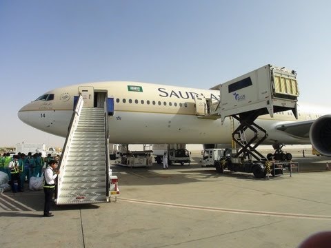 SONYï»¿ hdr xr350 with Sony VCLHGE08B Lens Saudi Arabian Airlines Boeing 777-300ER HZ-AK14 Takeoff From Jeddah (JED/OEJN) King Abdulaziz International Airport To Riyadh (RUH/OERK) King ...