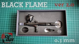 Border Model Black Flame Airbrush .3mm Review & Testing