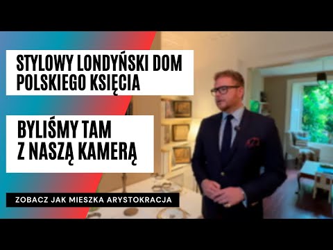 This is how Polish prince Jan Lubomirski lives in London. Luxury? Not necessarily... | FAKT.PL