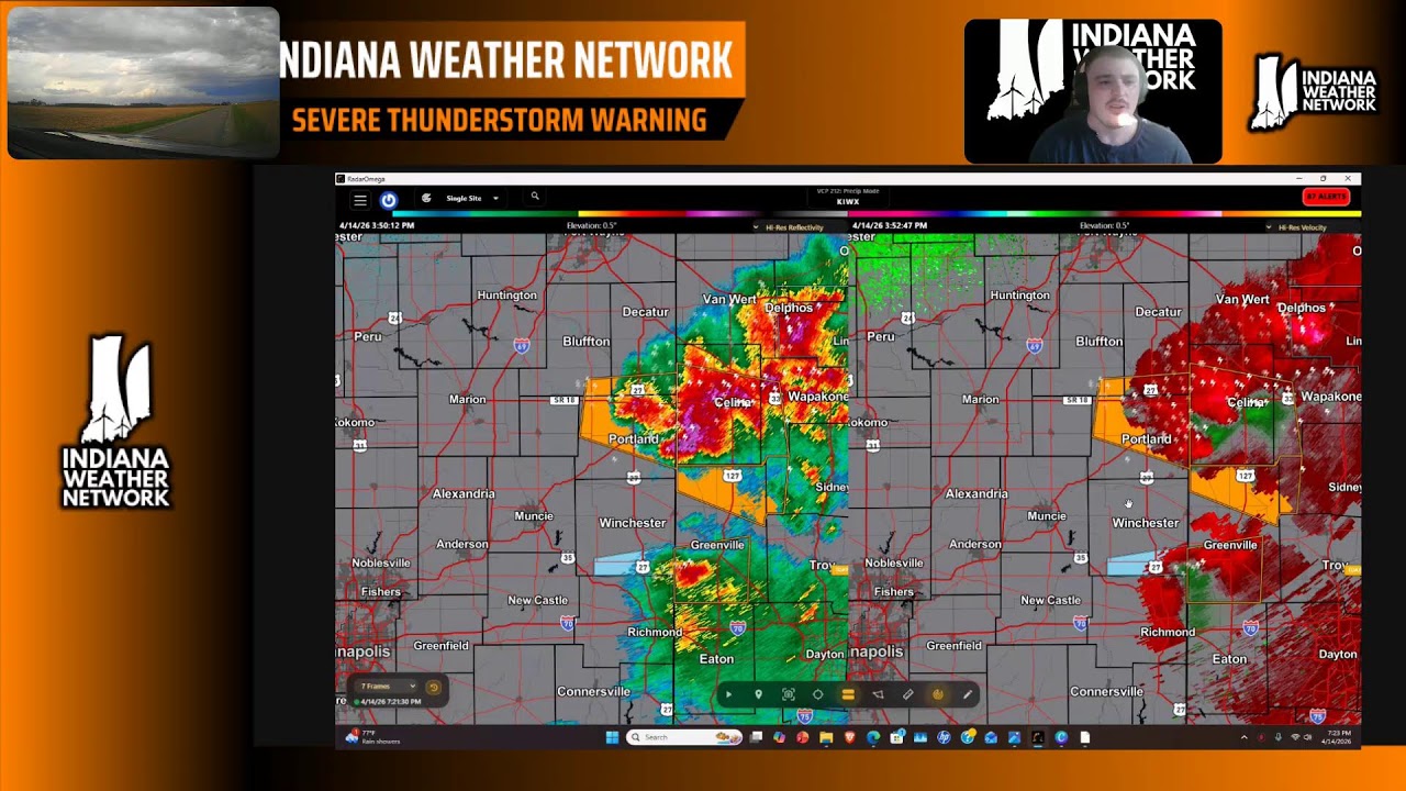 LIVE SEVERE WEATHER COVERAGE 4/14/2026 - YouTube