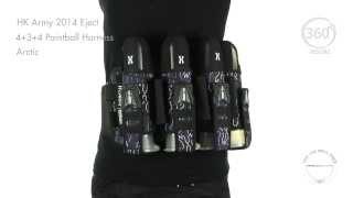 HK Army 2014 Eject 4+3+4 Paintball Harness - Arctic - Visual 360
