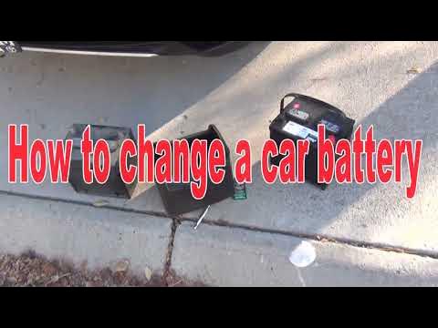 How To Replace a Car Battery? | 2018 Toyota RAV4 | |XLE| - YouTube
