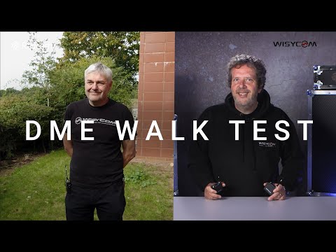 Wisycom MCR54 | DME WALK TEST !